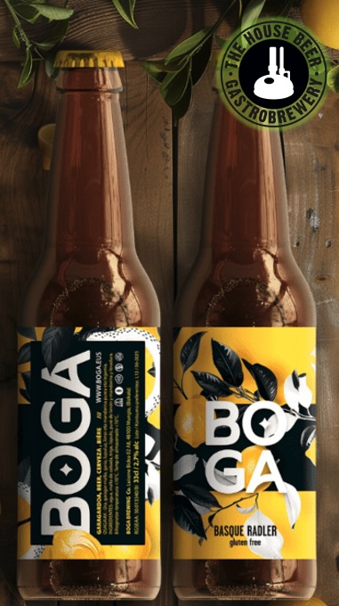 BOGA RADLER / FRUIT BEER. Gluten Free