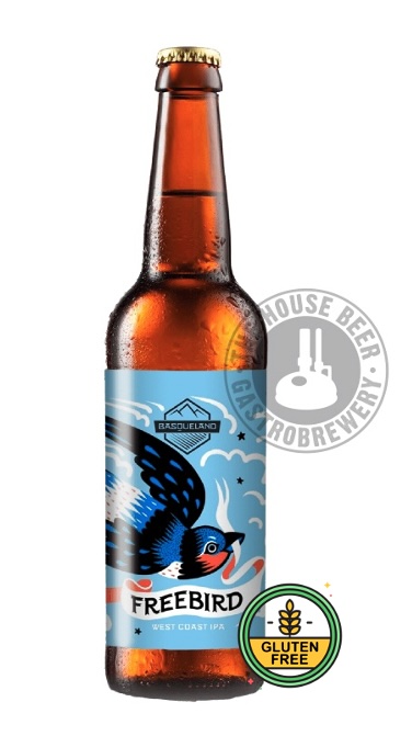 BASQUELAND FREE BIRD / WEST COAST IPA SIN GLUTEN