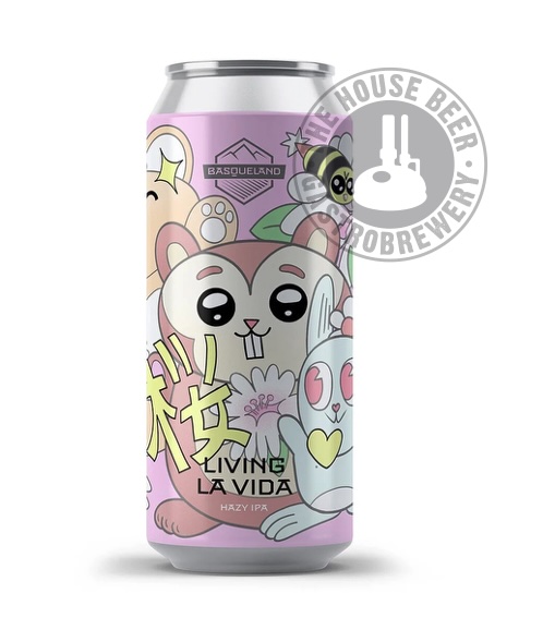 BASQUELAND LIVING LA VIDA / HAZY IPA